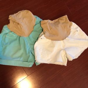 Maternity shorts